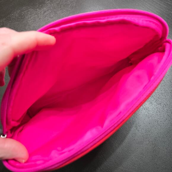 NWT Kate Spade Pink Clinique Make Up Bag - Picture 3 of 8